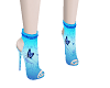 Blue Butterfly Shoes