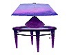 Purple Lamp Stand