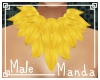 .M. Yellow Fur Collar :M