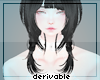 cute hair black