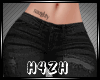 Hz-Black Jeans+Tats
