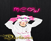 Sign Head Meow Pink