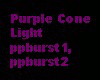 Purple Cone Light