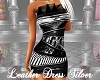 Leather Dress Silver