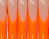 Orange Tips Nails