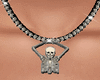 Skull Halloween Necklace