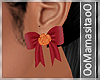 [M] Floral Earrings