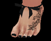 Feet black