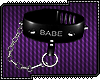 E| Babe Chained Collar