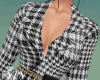 Plaid Black Blazer