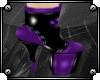 {Aki} Purple Neko Boots