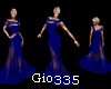 [G]FRANCIS SAPPHIRE GOWN
