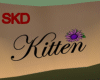 (SK) Kitten Flower Tatto