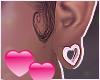 K! Pink Heart Earring