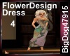 [BD] FlowerDesignDress 4