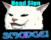 -ﾑ- Smudge Head Sign!