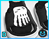 Ɖ. Skeleton Sneakers