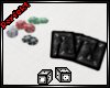 Black Poker Cards/Chips