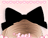 Kids Black Bow