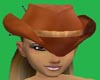 **SA71**Brown Cowboy hat