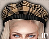 Brown Plaid Cute Hat