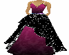 purple gown