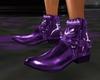~TQ~purple punk boots