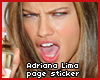 Adriana Lima Sticker