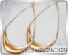 WV: Gold Earrings