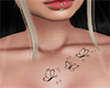 butterfly breast tattoo!