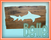 ~Salt Air Shark Plaque