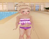 Toddler Swimsuit-Purple