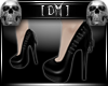 [DM] Black Lace Heels