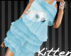 |K< Little Blue Dress