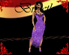 PurpleFringeSequinDress