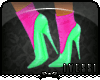 (Y)Neon Melon Heels