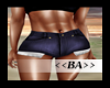 ;ba;navy QH shorts