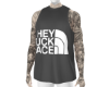 Black hey tank top