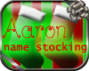 Christmas Stocking Aaron