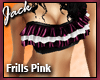 Frills Pink Top