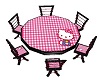 Hello Kitty Table/Chairs