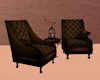Chocolate Twin Chairs
