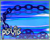Pentagram Choker - Blue