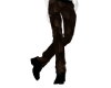 Natural Leather Pants