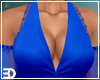 Blue Lace Top Skirt