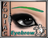 Iris Teal Eyebrows