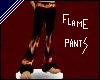 Flame Pants + Belt