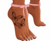 bb Pink Ribbon Feet