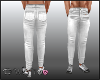 D- Jeans White