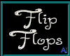 (AJ) Flip Flips( Blue)